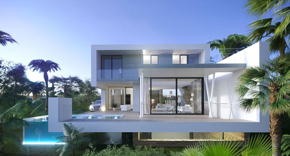 Modern White Villa