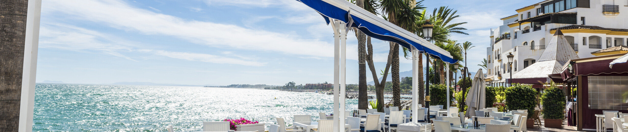 Marbella beach front