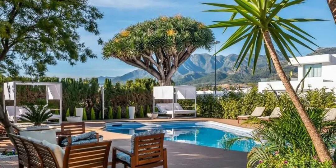 Poolside View