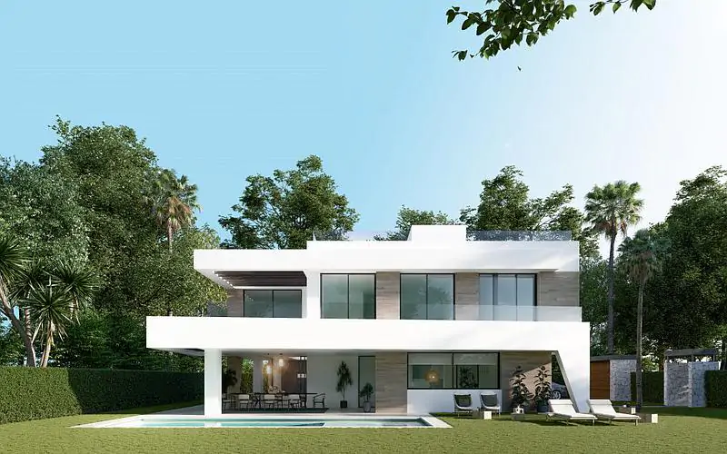Modern White Villa
